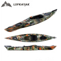 LSF Cheap Sea Kayak Wholesale Fishing Boat Single Canoe with Rudder